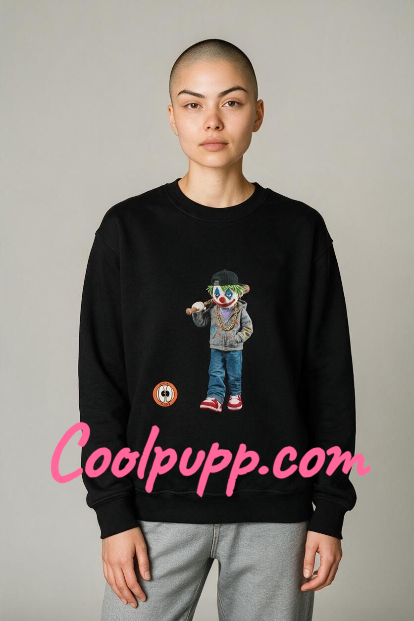 Cool_Pupp_Bad_clown_Unisex Sweatshirt