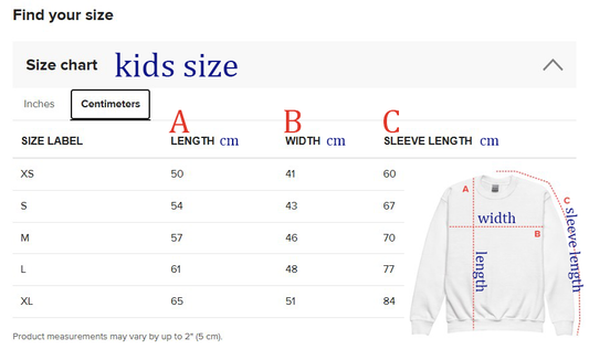 kid_Size_Cool_Pupp Baby_Artist_Unisex Sweatshirt